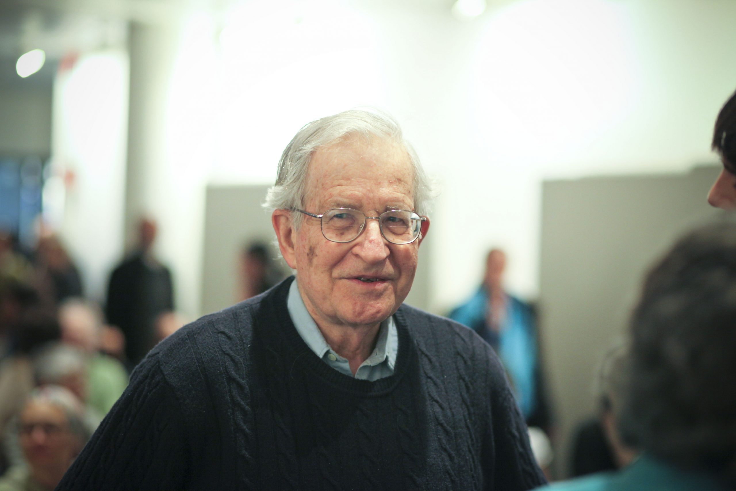 Noam Chomsky (*1928) is an American linguist, cognitive and history scientist