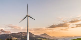 wind turbines produce green energy for Eeklo